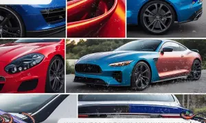 Porównanie folii samochodowych 3M, Oracal i Avery Dennison. Zobacz, jak prezentują się na sportowych autach.