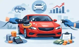 Dwuetapowa korekta lakieru: polerowanie i inspekcja. Zysk rośnie, gdy auto lśni!