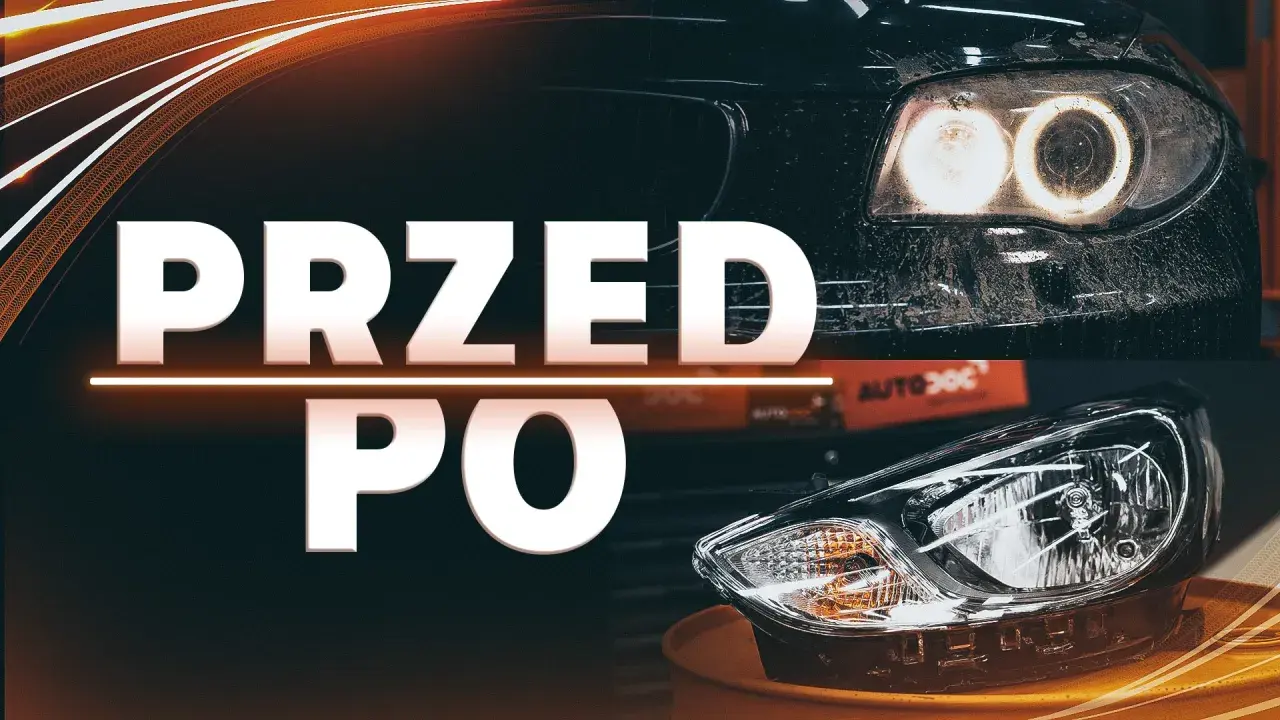 Przed i po: jak wypolerować lampy domowym sposobem. Zobacz, jak przywrócić blask reflektorom.
