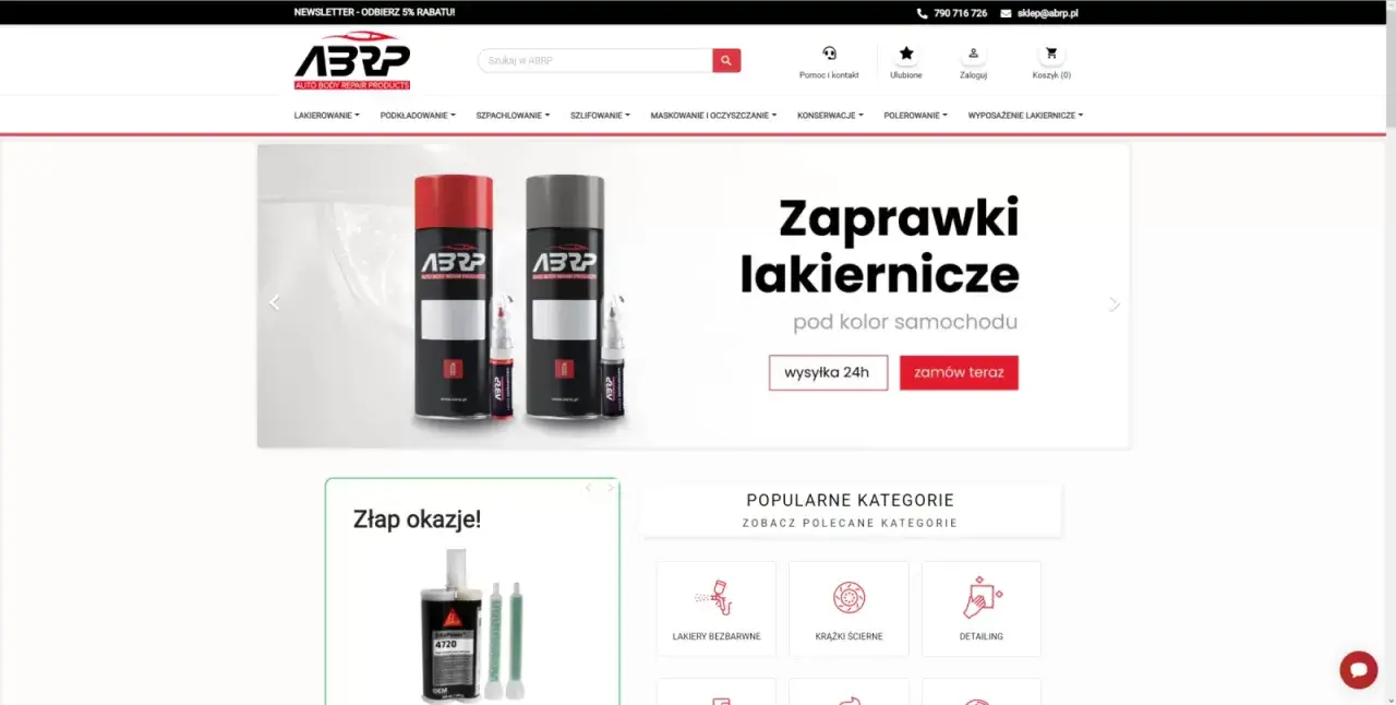 Rodzaje lakierów samochodowych: zaprawki lakiernicze w sprayu i pisaku, lakiery bezbarwne. Idealne do napraw lakierniczych.