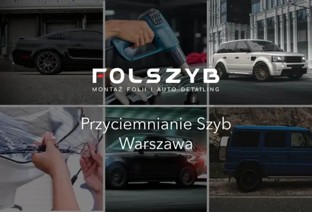 Profesjonalne przyciemnianie szyb samochodowych w Warszawie. Montaż folii na szyby, auto detailing.
